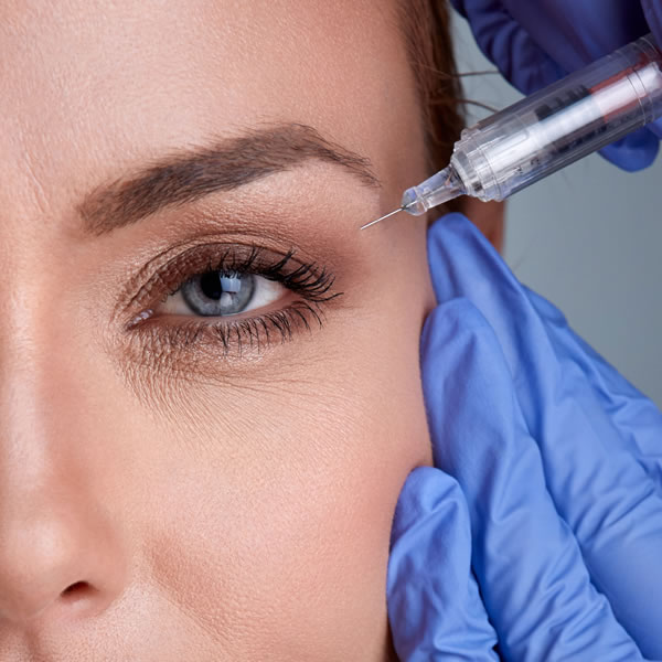Botox anti wrinkle injections